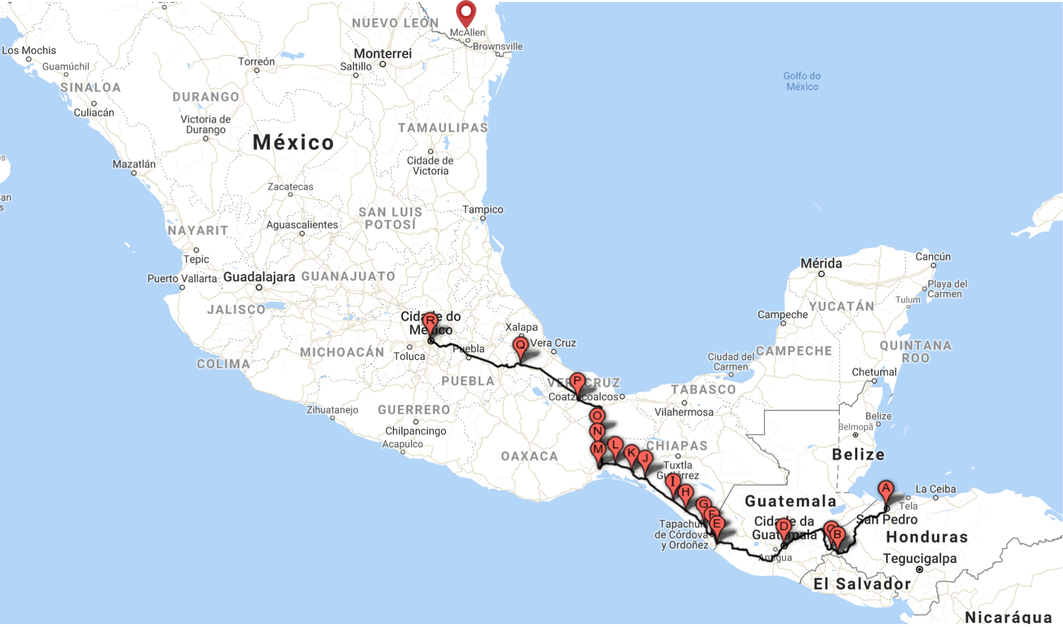 7000 pessoas, 2800 km, 2 meses, 600 horas a pé para fugir à pobreza e à violência