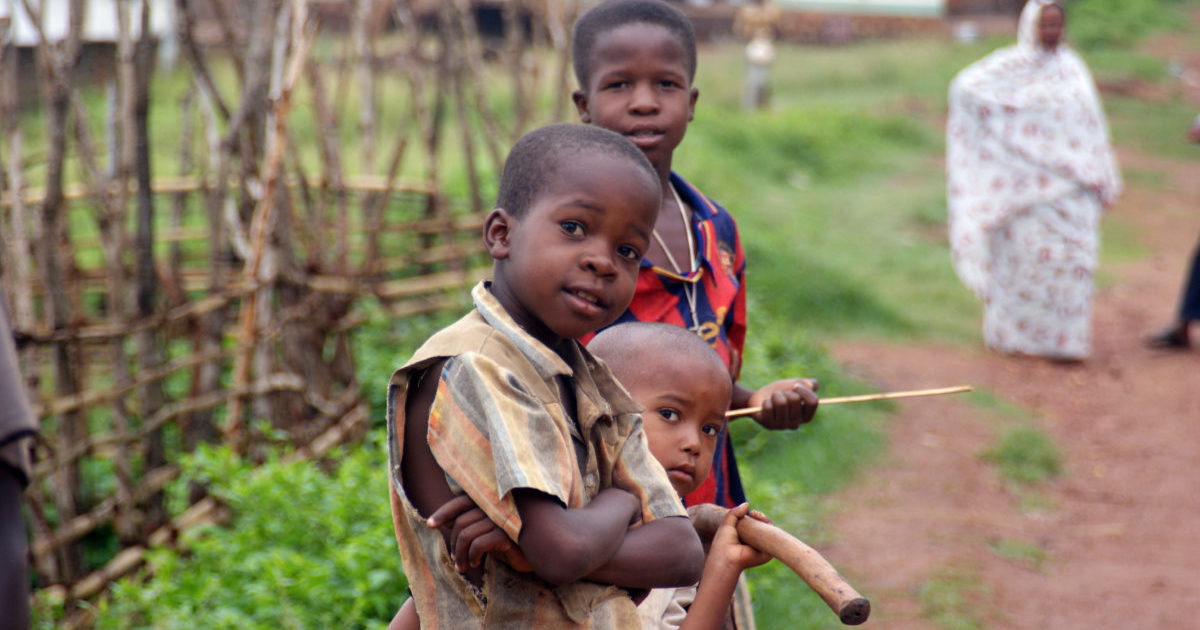 Central African Republic, Bouar diocese, children