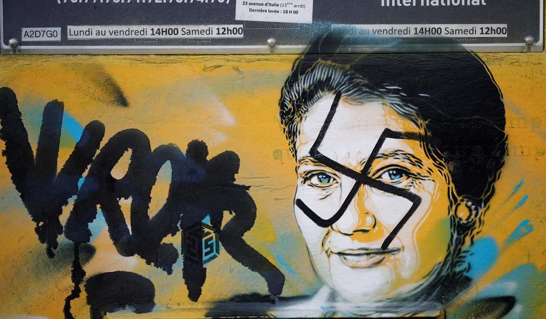 Restauradas pinturas de Simone Veil que tinham sido vandalizadas
