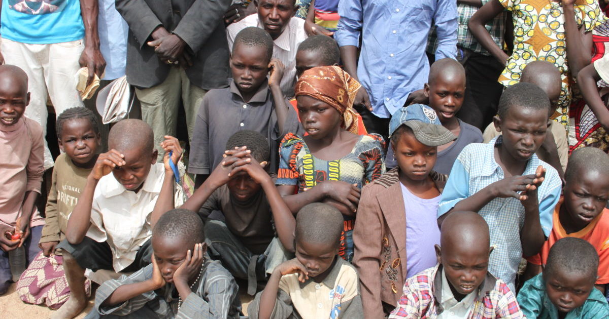 Emergency help for displaced people Maroua Mokolo
