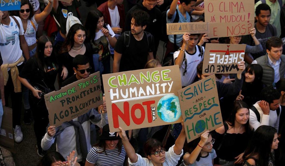 Milhões de pessoas e muitas cidades na greve estudantil pelo clima