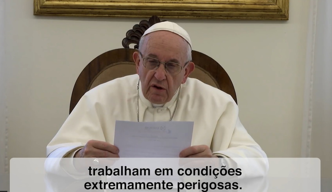 “Vídeo do Papa” de abril dedicado ao trabalho humanitário