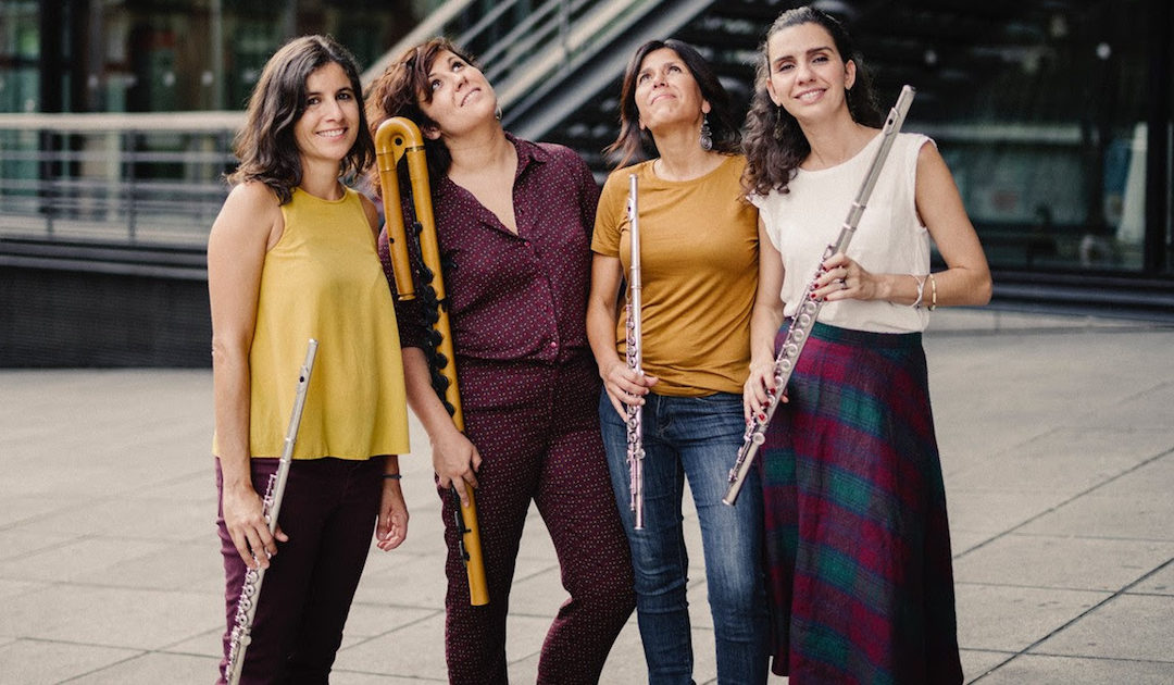 Terras Sem Sombra em Odemira: do flamenco ao jazz, um Quartetazzo de mulheres na flauta