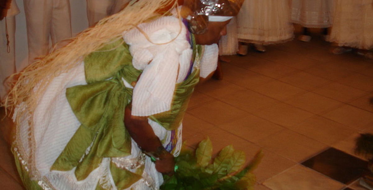 Ossain Orixa das folhas, Candomblé, Bahia, Brasil-Foto Toluaye:WKM Com