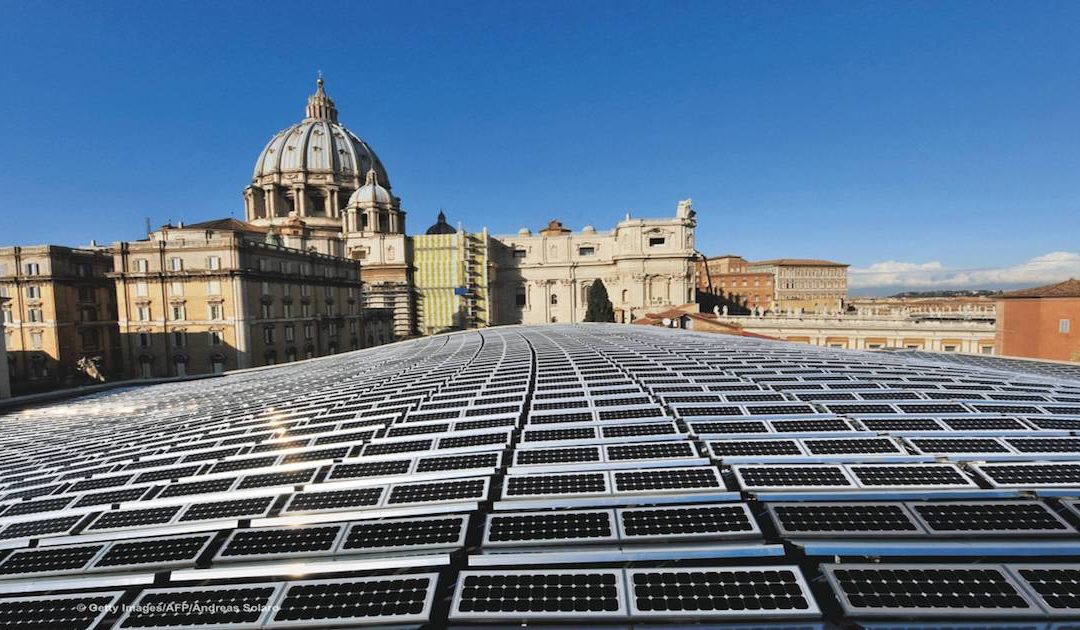 Papa ordena construção de central agrovoltaica para tornar Vaticano totalmente “verde”