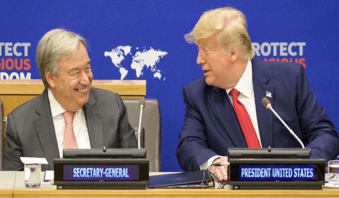 Trump anuncia 25 milhões para defender liberdade religiosa, mas alia-se a países que perseguem crenças
