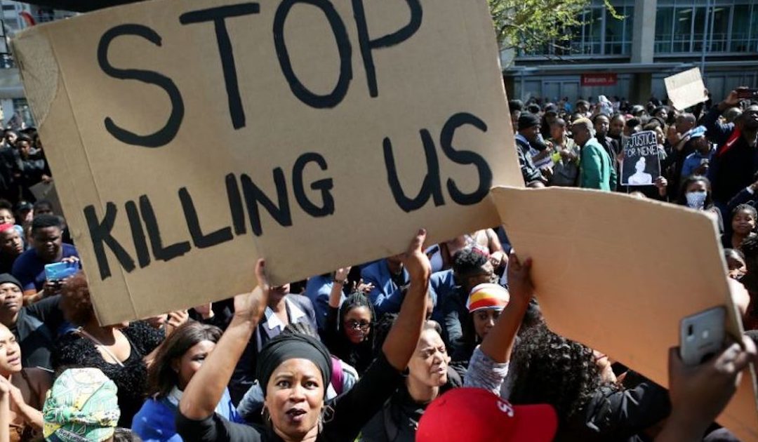 Violência sobre mulheres aumenta na África dos Sul