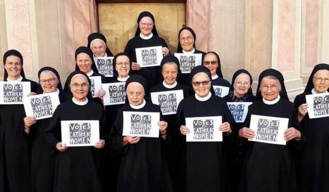 Irmãs “sufragistas” querem direito de voto das mulheres na Igreja Católica