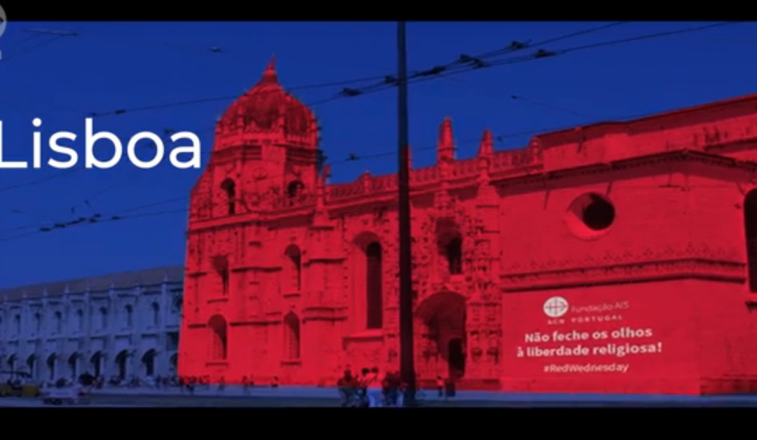 O vermelho tingido de sangue que iluminará os Jerónimos