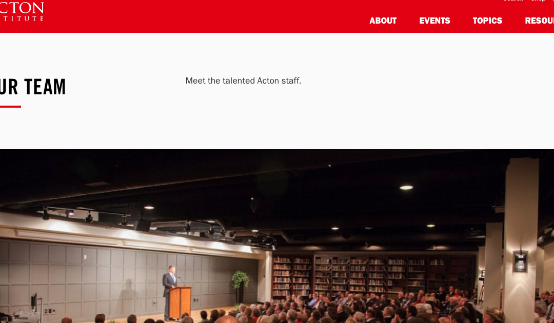 Acton Institute: fidelidade a um Papa que “não sabe” do que fala