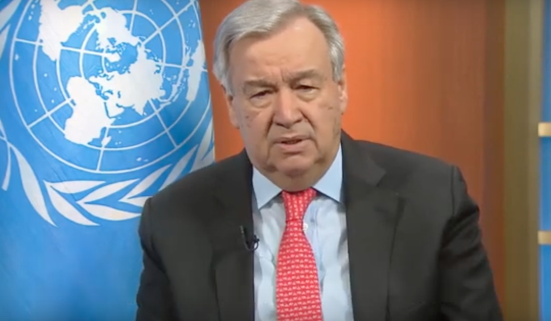 “Lâmpada da Paz” do convento de Assis para Guterres
