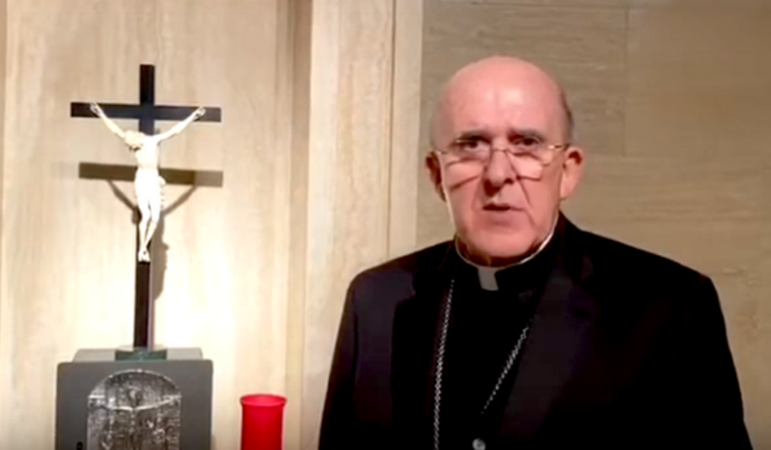Arcebispo de Madrid oferece-se para garantir “adeus adequado” aos mortos de coronavírus na diocese