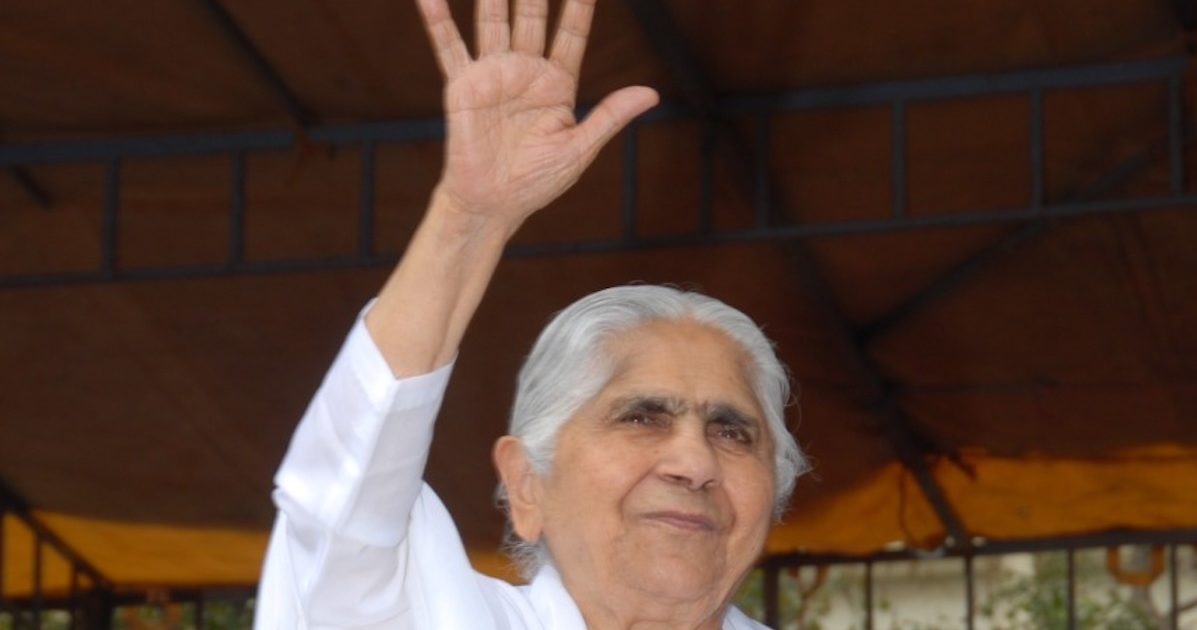 Rajyogini Dadi Jankiji, directora da Brahma Kumaris Rajyogini Dadi Jankiji, directora da Brahma Kumaris