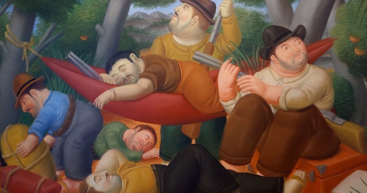 Fernando Botero, "Guerrilla de Eliseo Velásquez"
