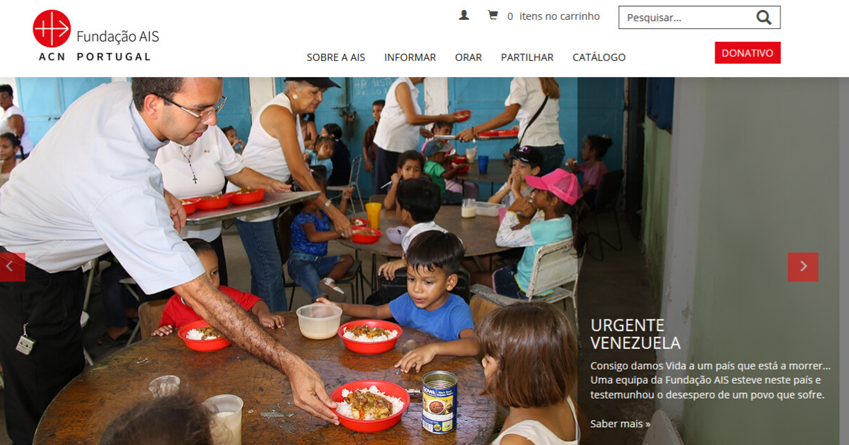 fundacao ais novo site O novo site da Fundação AIS baseia-se nos três pilares da instituição: informar, orar e partilhar. Foto: ©Fundação AIS