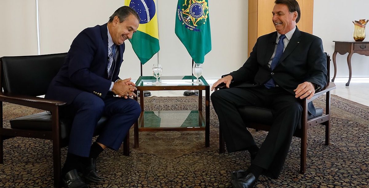 pastor Silas Malafaia com Jair Bolsonaro, Presidente do Brasil