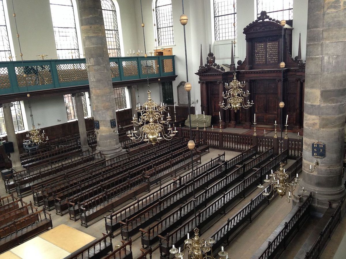 Judaísmo. Sinagoga Portuguesa de Amesterdão