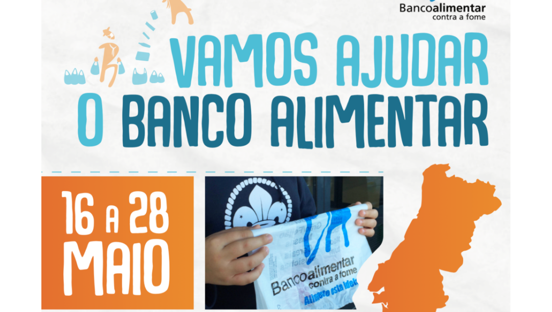 Escuteiros promovem campanha de recolha de alimentos para o Banco Alimentar