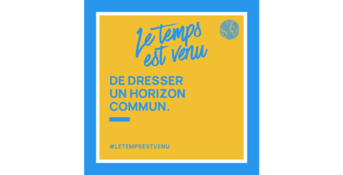 Semana Laudato Si’ (7): 100 princípios para um novo mundo, novos céus, nova terra e nova responsabilidade cartaz campanha nicolas hulot novo mundo