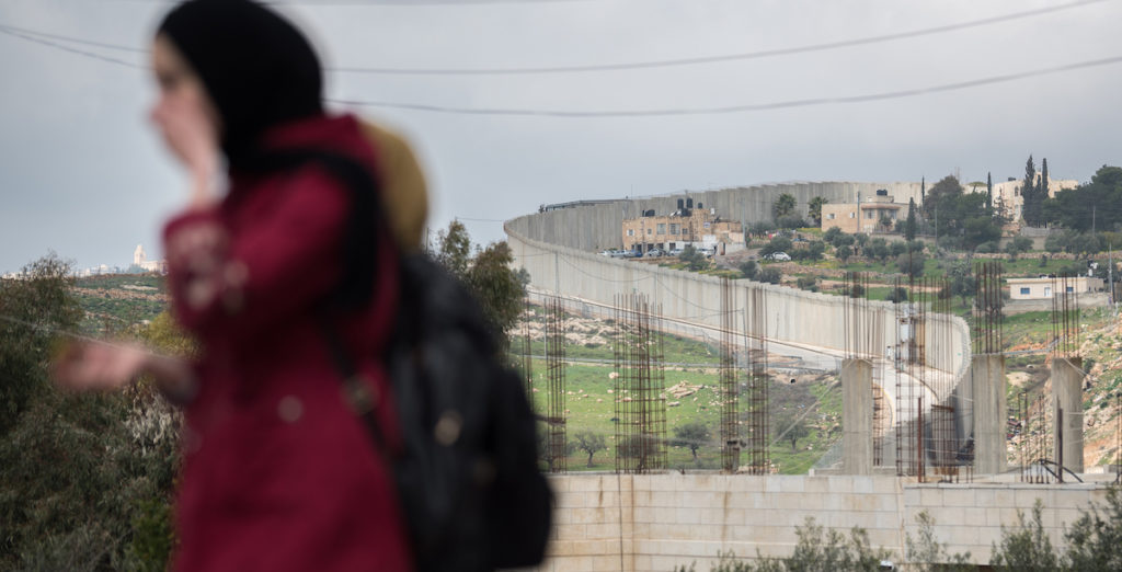 Abu Dis, Palestina. Muro. Israel