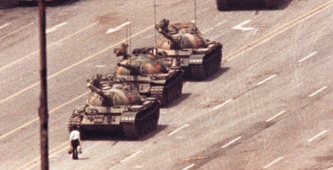 Massacre Tianamen. China