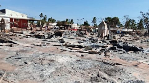Franciscanos lançam campanha solidária “Cabo Delgado quer paz” Macomia, Cabo Delgado, Moçambique.