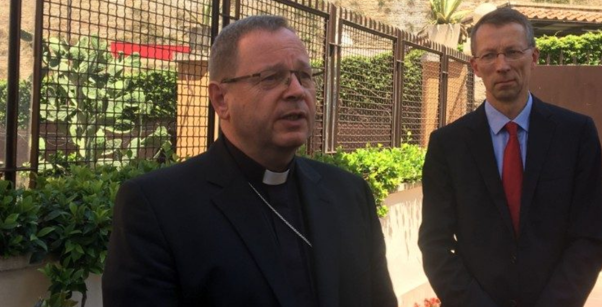 georg batzing na visita a roma, Foto Vatican News sem creditos georg batzing na visita a roma, Foto Vatican News sem creditos
