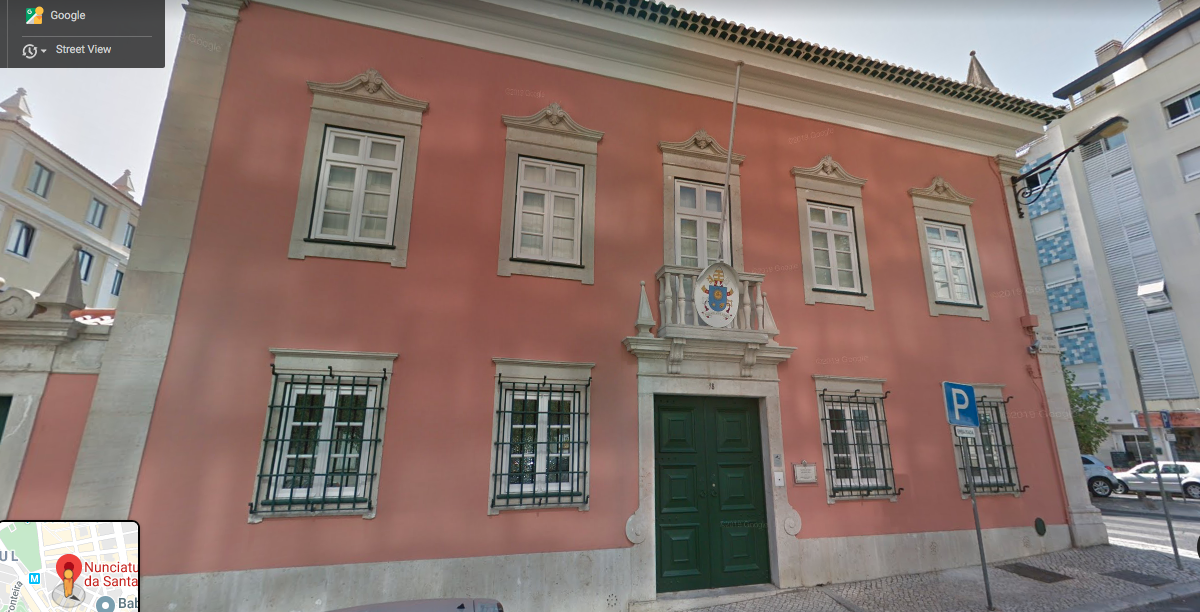 Nunciatura apostólica da Santa Sé em Lisboa