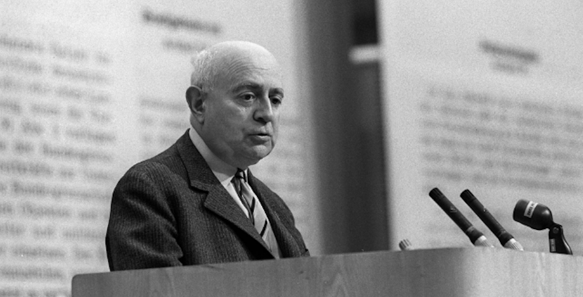 Theodor W. Adorno.