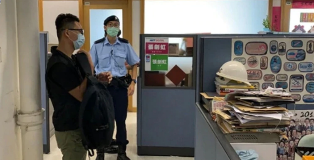 detencao jimmy lai hong kong, Foto_ Apple Daily detencao jimmy lai hong kong, Foto_ Apple Daily