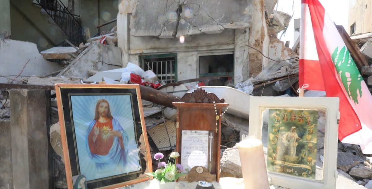 Líbano. Destruição. Beirute