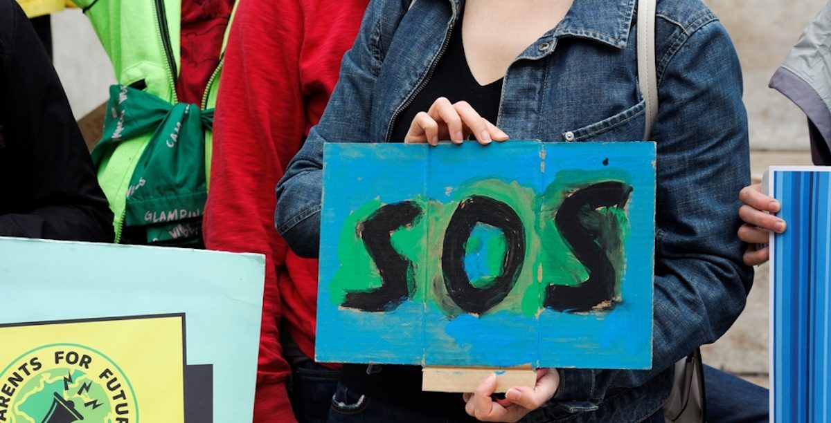 Manifestação. Clima. Greve Climática Estudantil.