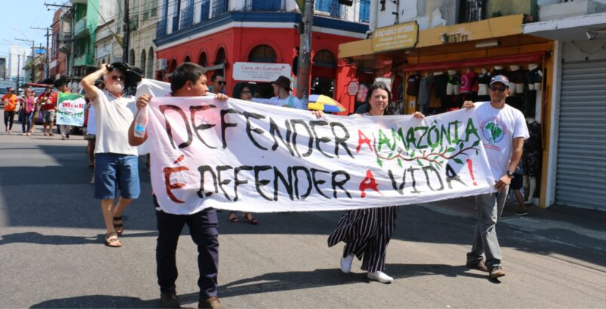 manifestacao amazonia, Foto Forum Social Pan-amazonico manifestacao amazonia, Foto Forum Social Pan-amazonico