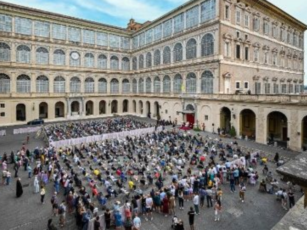 patio sao damaso, Foto Vatican News