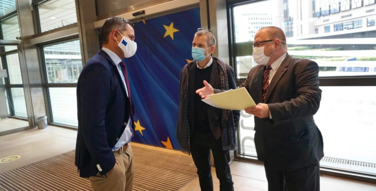 representantes CEC e CCME na comissao europeia, Foto CMI