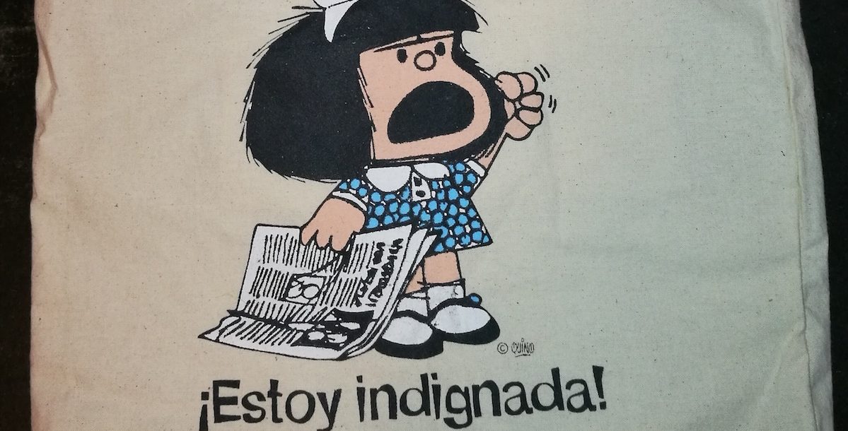 Mafalda. Quino. Indignação