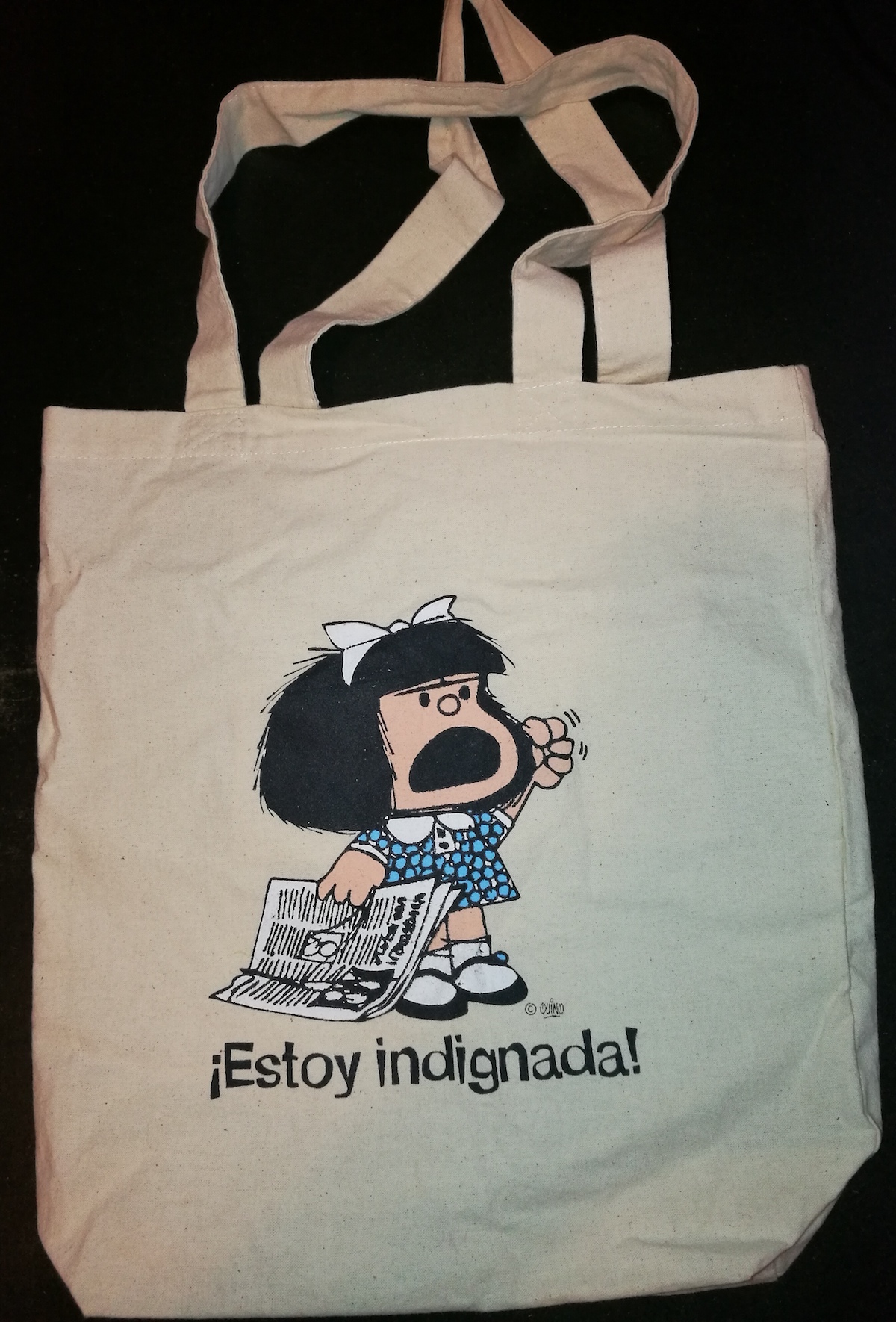 Mafalda. Quino. Indignação