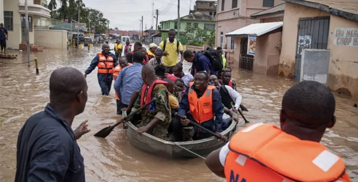 cheias gana, Foto Floodlist cheias gana, Foto Floodlist