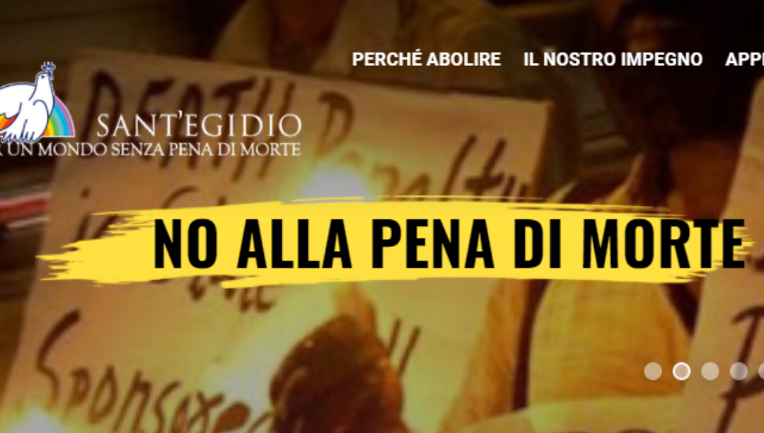 Comunidade de Sant’Egidio lança plataforma internacional contra pena de morte