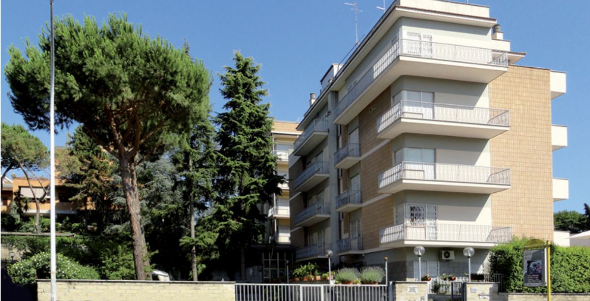 villa serena casa refugiados roma