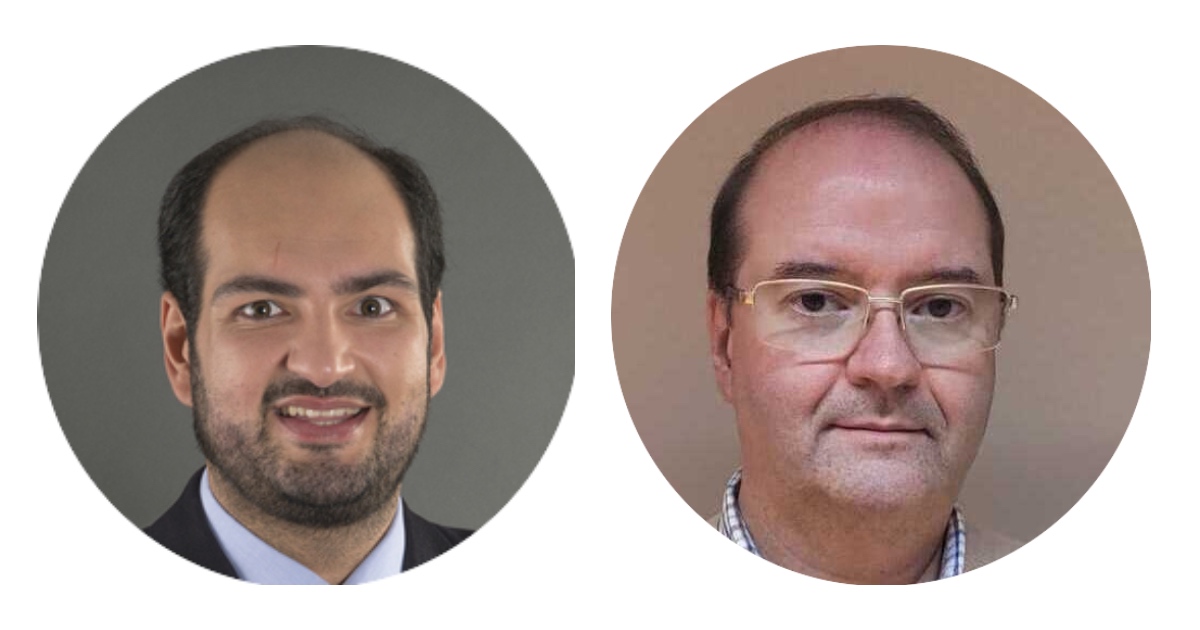 Khalid Jamal e Pedro Gil