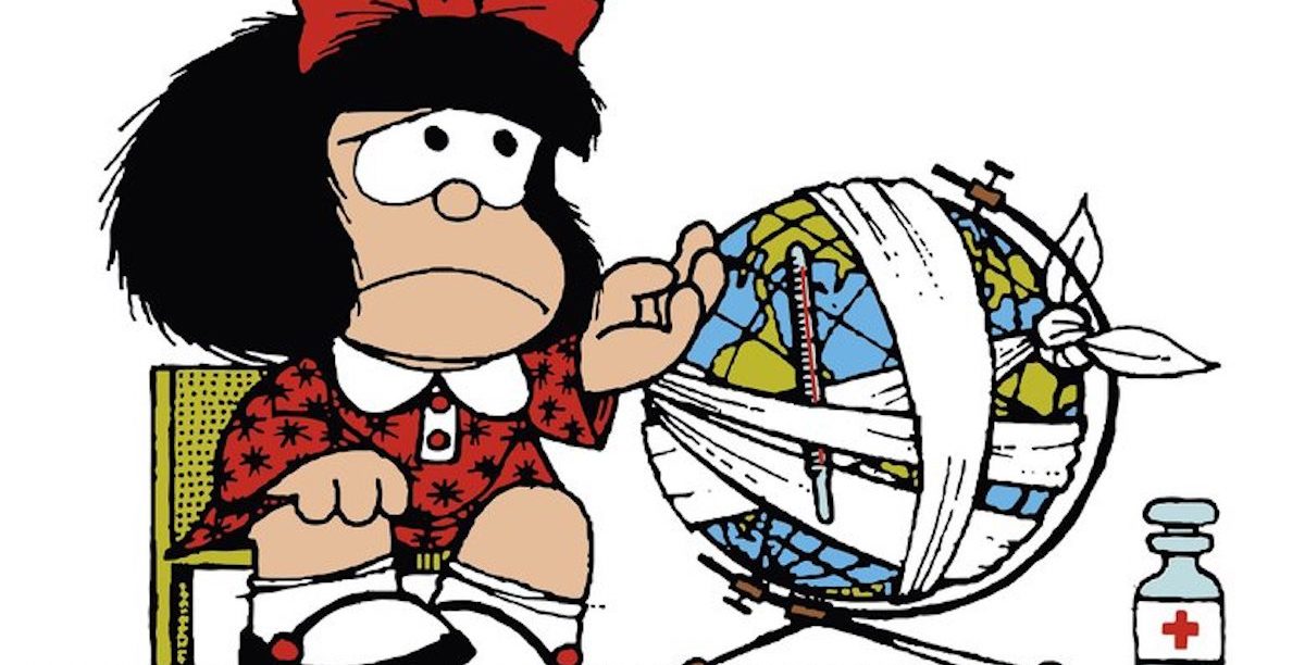 Mafalda,. Quino, Mundo