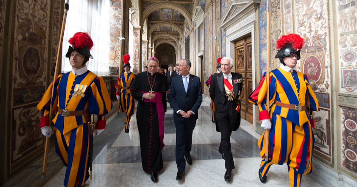 papa francisco marcelo rebelo de sousa Foto © Presidência da República papa francisco marcelo rebelo de sousa Foto © Presidência da República