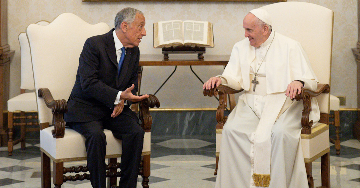 papa francisco marcelo rebelo de sousa direitos reservados