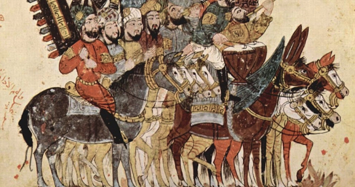 Ilustração do livro Maqamat Al-Hariri