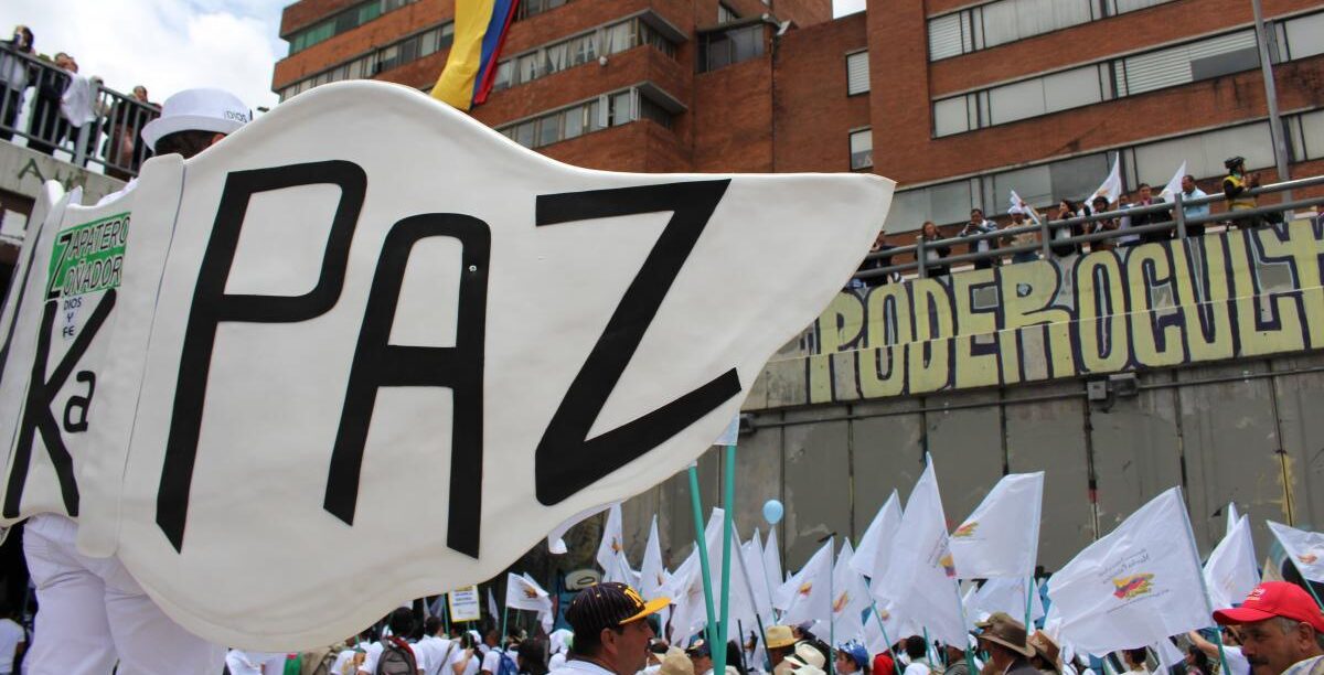 Colômbia, manifestação, paz, América Latina,