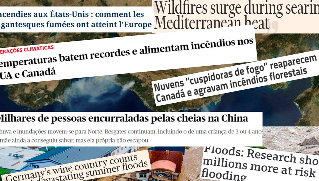 Multiplicam-se os sinais do estado de emergência do planeta Terra