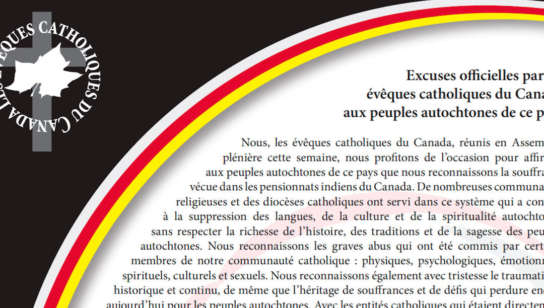 Bispos católicos pedem desculpa e assumem apoio a indígenas