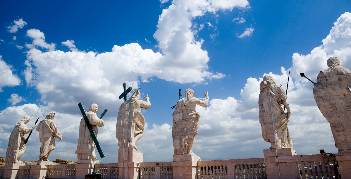 Cópia de estatuas basilica sao pedro, foto jupiter images