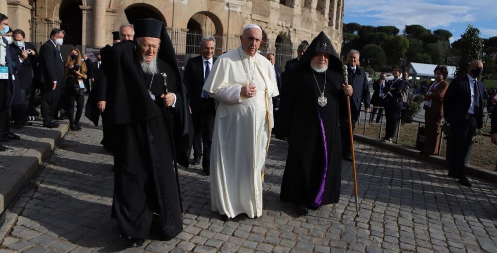 Papa Francisco, Patriarca Bartolomeu, Comunidade de Sant'Egídio